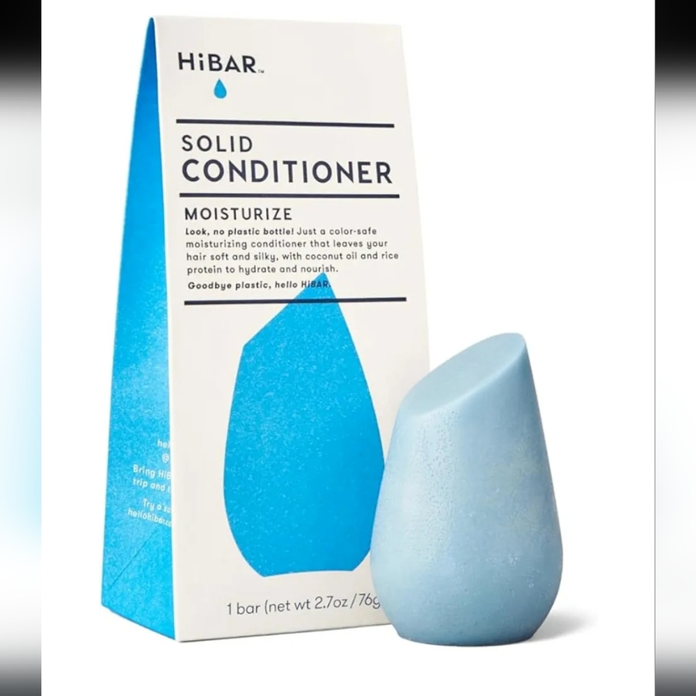 HiBAR Solid Conditioner Moisturize, 2.7 Oz‎ Vegan. NWB